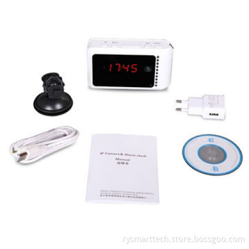 Unique Design Super Night Vision Wireless Clock IP Camera